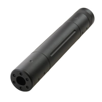 EPeS Sound Suppressor 32 × 195 mm with Inserts, Grooves – Black
