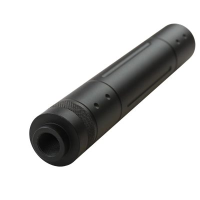 Alternative view of EPeS Sound Suppressor 32 × 195 mm with Inserts, Grooves – Black