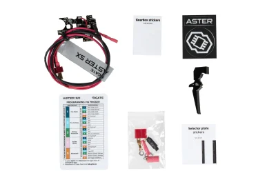 asgbox.pl - Zestaw kontrolera GATE ASTER V2 SX + Quantum Trigger [Rear Wired] Expert rev.2