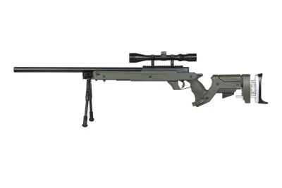 Karabin snajperski ASG WELL MB05DG Oliwkowy - obrazek 7