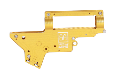 Szkielet gearboxa V2 Specna Arms x Mancraft CNC eHPA Złoty - obrazek 3