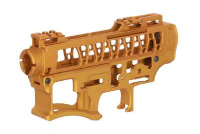 Korpus Specna Arms x Mancraft CNC Superlight M4 Speedsoft body ver.2 Złoty - obrazek 3