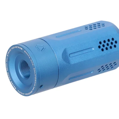 asgbox.pl - Urządzenie wylotowe King Arms x Strike Industries OPPRESSOR LITE Niebieskie