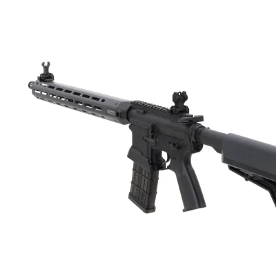 asgbox.pl - Karabinek ASG King Arms x Lancer Systems L15 LCH7 15" Real Carbon Czarny