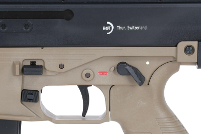 asgbox.pl - Pistolet maszynowy ASG Lambda Defence x B&T GHM9 Gen.2 Half-Tan