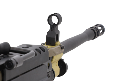 asgbox.pl - FN Herstal M249 MK2 EDGE Karabin maszynowy AEG Czarny (Bez oznaczeń licencyjnych) - OUTLET
