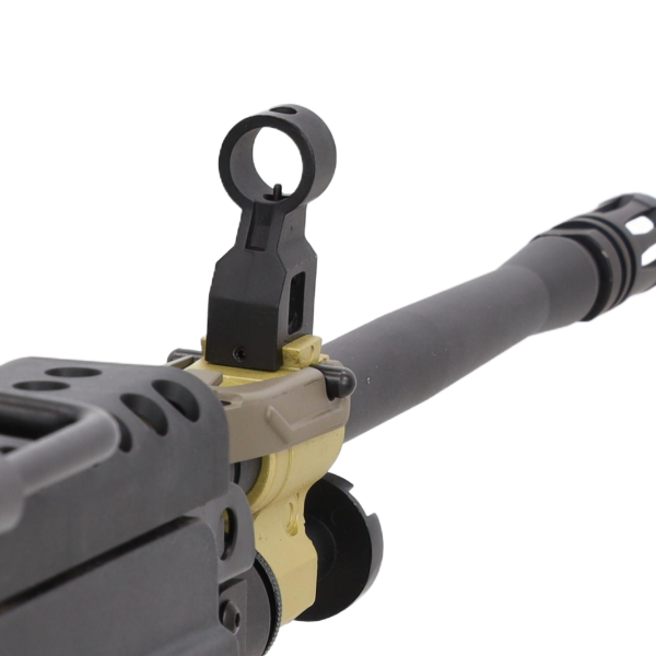 asgbox.pl - FN Herstal M249 MK2 EDGE Karabin maszynowy AEG Czarny (Bez oznaczeń licencyjnych) - OUTLET
