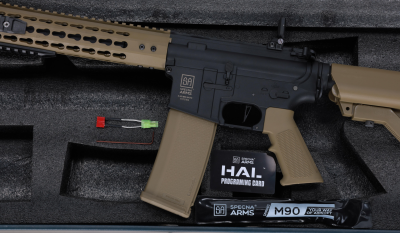 asgbox.pl - Karabinek ASG Specna Arms SA-F02 FLEX™ Gen.2 HAL ETU™ Half-Tan