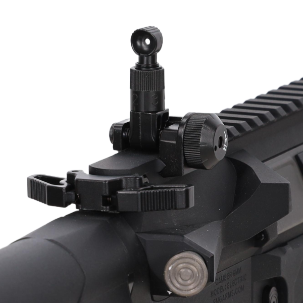asgbox.pl - EMG x SEEKINS PRECISION M4/AR15 SBR8 9" Karabin szturmowy AEG 6.1" (HAL) Czarny - OUTLET