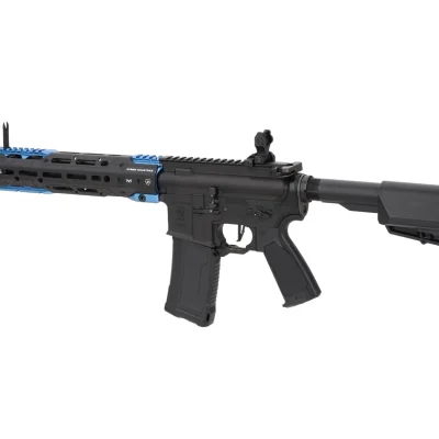 asgbox.pl - Karabinek ASG King Arms x Strike Industries Sentinel GRIDLOK® 11" Aster SE ETU Czarno-niebieski