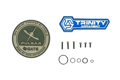asgbox.pl - Karabinek treningowy ASG GATE x ARCTURUS Trinity Armament Alpha SBR 7.9'' HPA PULSAR D & TITAN II Bluetooth®