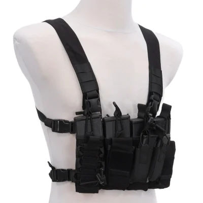 asgbox.pl - Kamizelka taktyczna typu Chest Rig Specna Arms Tactical Adaptive Czarna