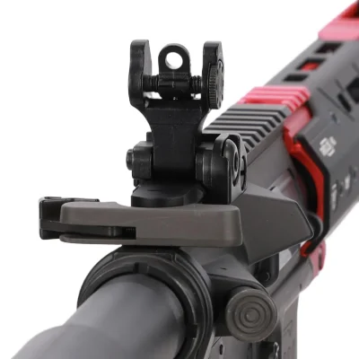asgbox.pl - Karabinek ASG King Arms x Strike Industries Sentinel GRIDLOK® 11" Aster SE ETU Czarno-czerwony
