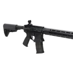asgbox.pl - Karabinek ASG King Arms x Lancer Systems L15 LCH7 12" Faux Carbon Czarny