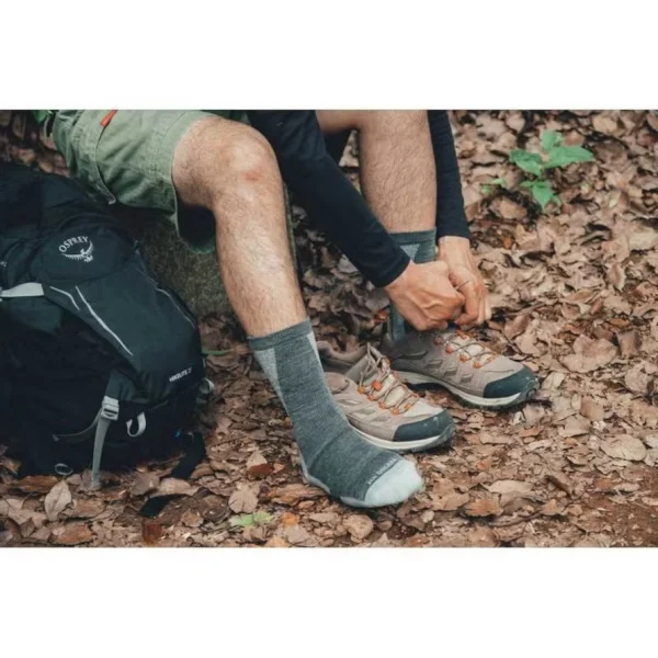 asgbox.pl - Skarpety Na Giean ENHANCED MEDIUM WEIGHT CREW NGCM0002 M (41-43) Szare