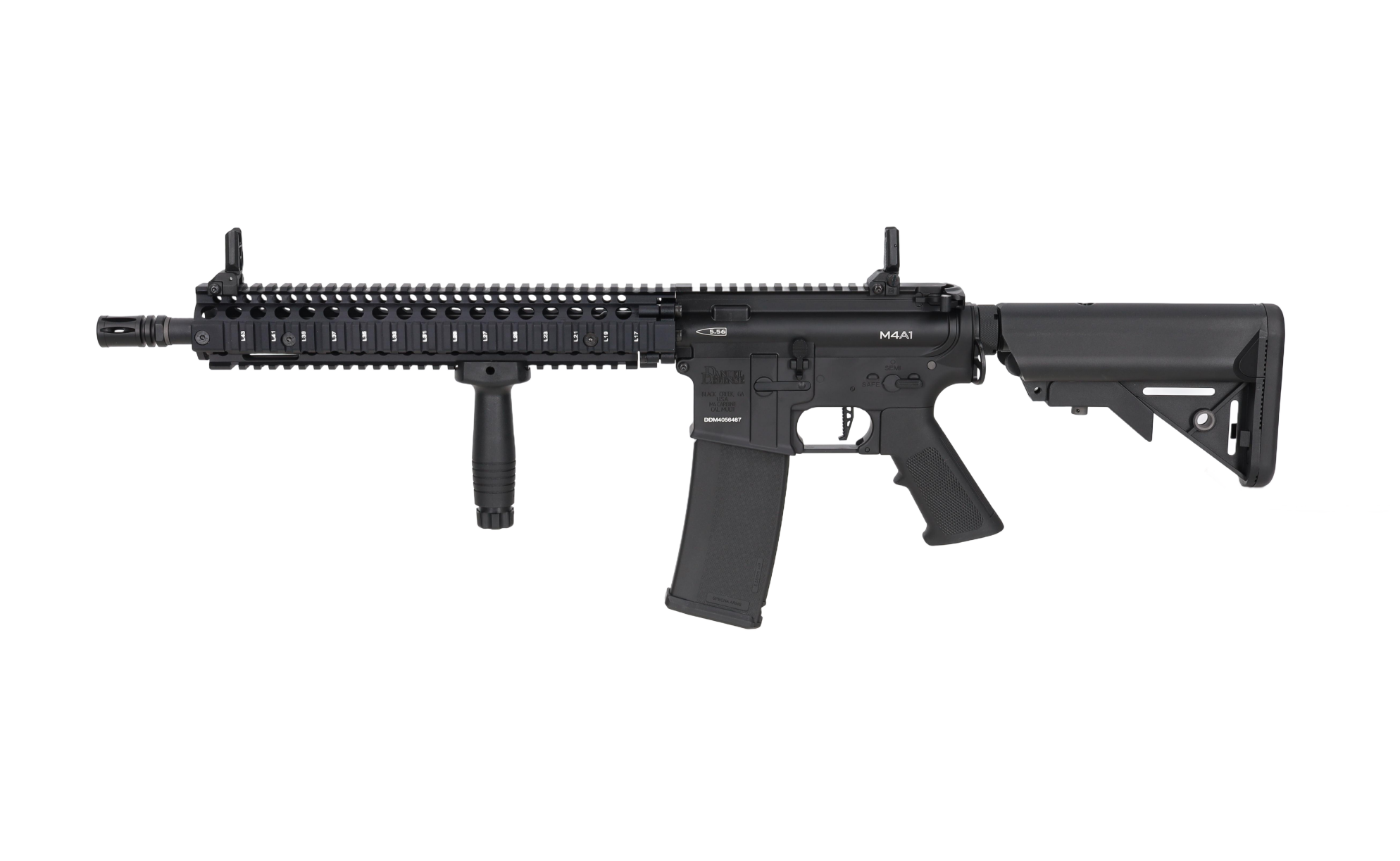 asgbox.pl - Karabinek ASG Specna Arms Daniel Defense® MK18 SA-P26 Prime™ BLDC™ Aster II ETU Czarny