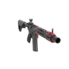 Karabinek ASG King Arms x Strike Industries Sentinel GRIDLOK® 11" Aster SE ETU Czarno-czerwony OD-G-KIA-01-049044-00 asgbox.pl