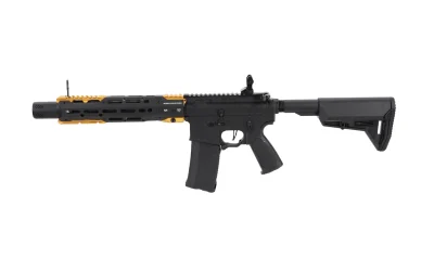 Karabinek ASG King Arms x Strike Industries Sentinel GRIDLOK® 11" Aster SE ETU Czarno-złoty - obrazek 2