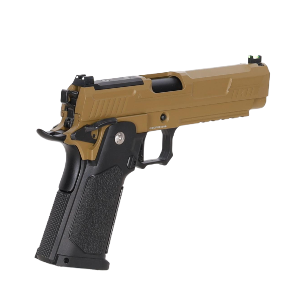 asgbox.pl - Pistolet ASG Arcturus Vanguard 5" Hi-Capa GBB Optics Ready Half-Tan