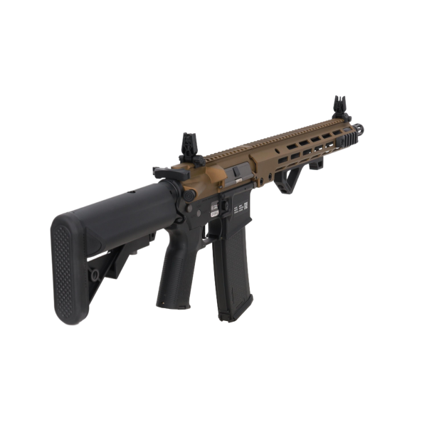 asgbox.pl - Specna Arms M4/AR15 SA-P22 PRIME BLDC Karabin szturmowy AEG 14.5" Chaos Bronze - OUTLET