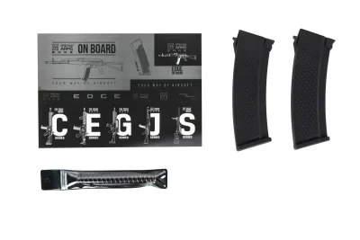 asgbox.pl - Specna Arms AK SA-J02 EDGE Gen.2 Karabin szturmowy AEG (Single Fire Only) - Czarny