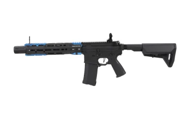 Karabinek ASG King Arms x Strike Industries Sentinel GRIDLOK® 11" Aster SE ETU Czarno-niebieski - obrazek 3