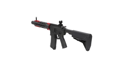 Karabinek ASG King Arms x Strike Industries Sentinel GRIDLOK® 11" Aster SE ETU Czarno-czerwony - obrazek 3