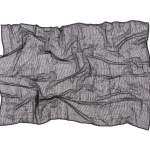 asgbox.pl - Szal sorgo Texar 155x120 cm Czarny