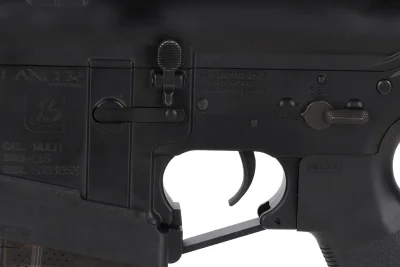 asgbox.pl - Karabinek ASG King Arms x Lancer Systems L15 LCH7 8" Real Carbon Czarny