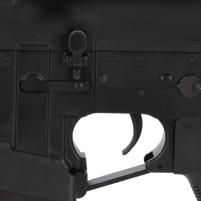 asgbox.pl - Karabinek ASG King Arms x Lancer Systems L15 LCH7 8" Real Carbon Czarny