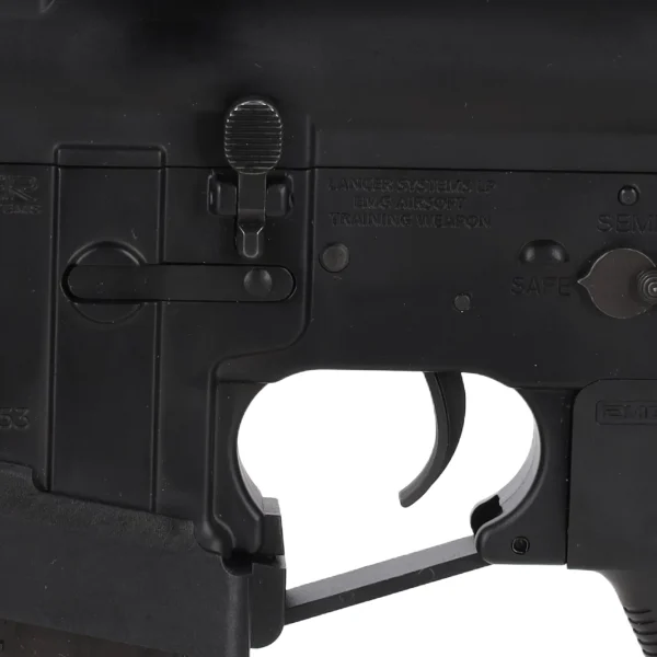 asgbox.pl - Karabinek ASG King Arms x Lancer Systems L15 LCH7 8" Real Carbon Czarny