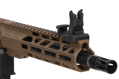 asgbox.pl - Rock River Arms M4/AR15 SA-E25 PDW EDGE Karabin szturmowy AEG 10" (X-ASR) Chaos Bronze - OUTLET