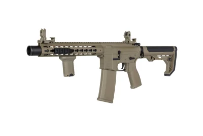 Replika karabinka SA-E07 EDGE™ Light Ops Stock HAL2 ™ Full Tan - obrazek 7