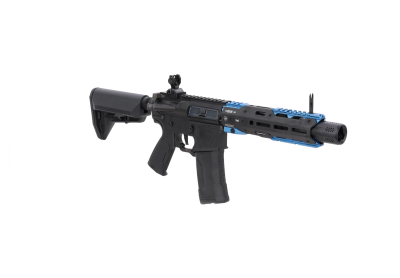 Karabinek ASG King Arms x Strike Industries Sentinel GRIDLOK® 8.5" Aster SE ETU Czarno-niebieski - obrazek 3