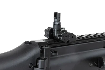 Karabinek szturmowy ASG Cybergun x FN HERSTAL SCAR-L z walizką transportową Czarny - obrazek 7
