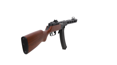 asgbox.pl - Snow Wolf PPSh-41 pistolet maszynowy AEG - OUTLET