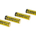 Nitecore NH2400 AA battery 2400mAh 4pcs Black