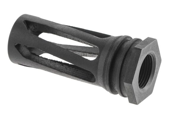 S-Series TYPE 11 Steel Flash Hider 14mm CCW Black - obrazek 2