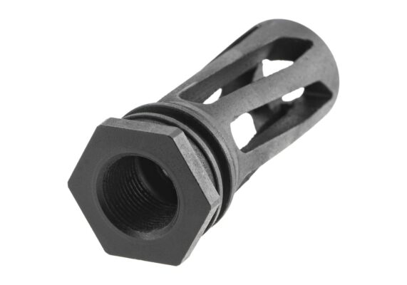 S-Series TYPE 11 Steel Flash Hider 14mm CCW Black - obrazek 3