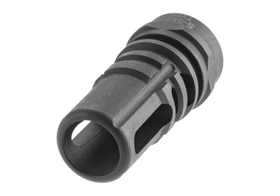 S-Series TYPE 15 Steel Flash Hider 14mm CCW Black - obrazek 5