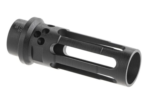 S-Series TYPE 16 Steel Flash Hider 14mm CCW Black