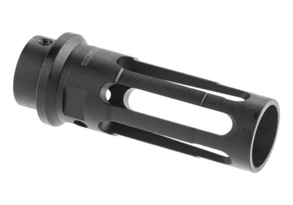 S-Series TYPE 16 Steel Flash Hider 14mm CCW Black - obrazek 3