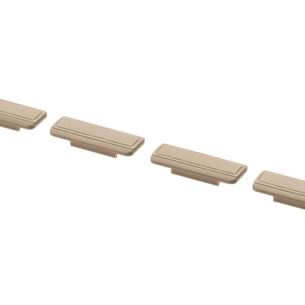 M-LOK Rail Cover Panel 4pcs Set Desert
