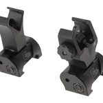 Flip-up Front and Rear Sight for M16 Black