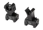 Flip-up Front and Rear Sight for M16 Black - obrazek 3