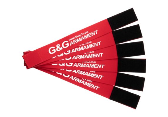 Team Armband Set 6pcs Red