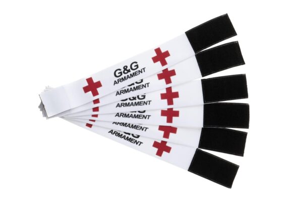 Team Armband  Set for Medic 6pcs White