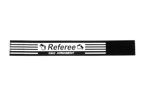 Team Armband Set for Referee 6pcs Black - obrazek 2