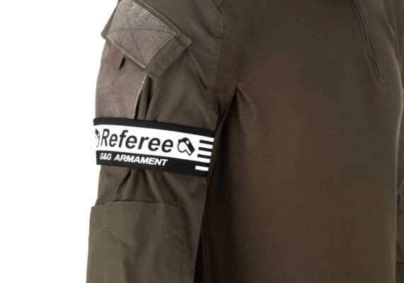 Team Armband Set for Referee 6pcs Black - obrazek 4