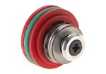 Ported Polycarbonate Piston Head Red